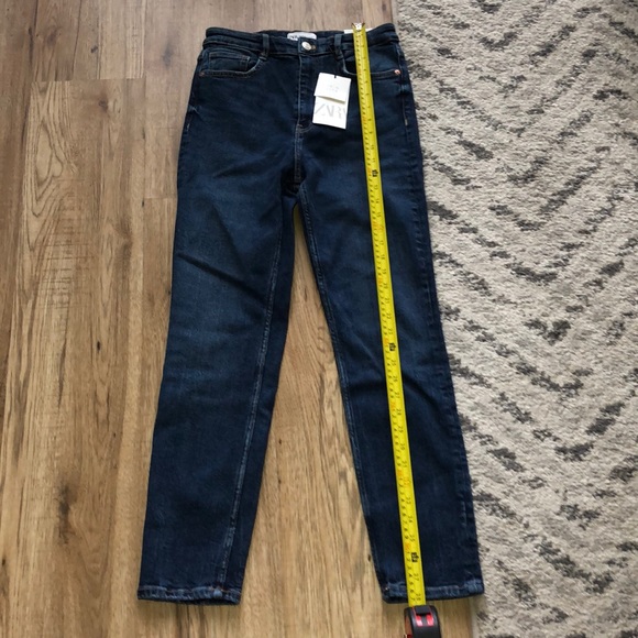 NEW!! HP 🥳🥳🥳Zara Hi-rise Jeans - Picture 9 of 12